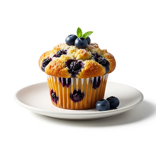 Blueberry Cobbler Muffin